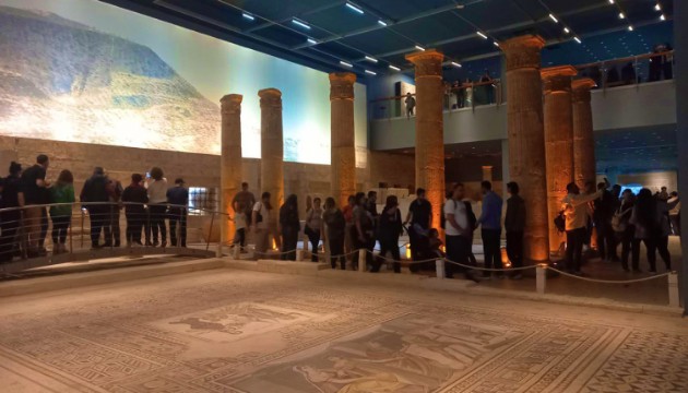 Zeugma Mozaik Müzesi ziyaretçi rekoru kırdı